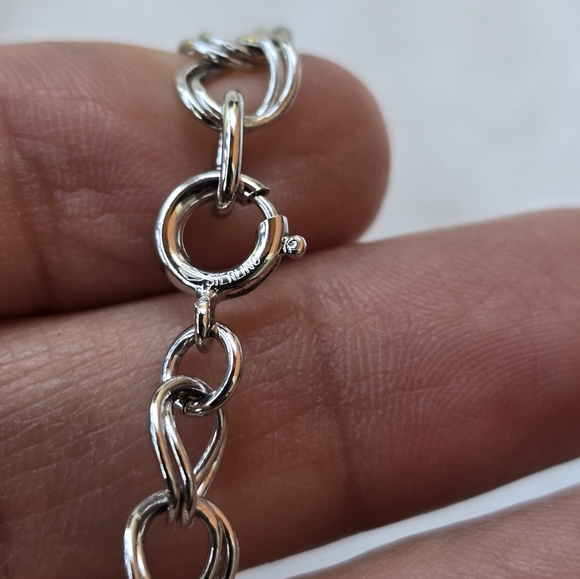 Sterling Charm Bracelet with Charms - Picture 6 of 6